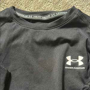 Under Armour Black Long Sleeve Performance Tee
